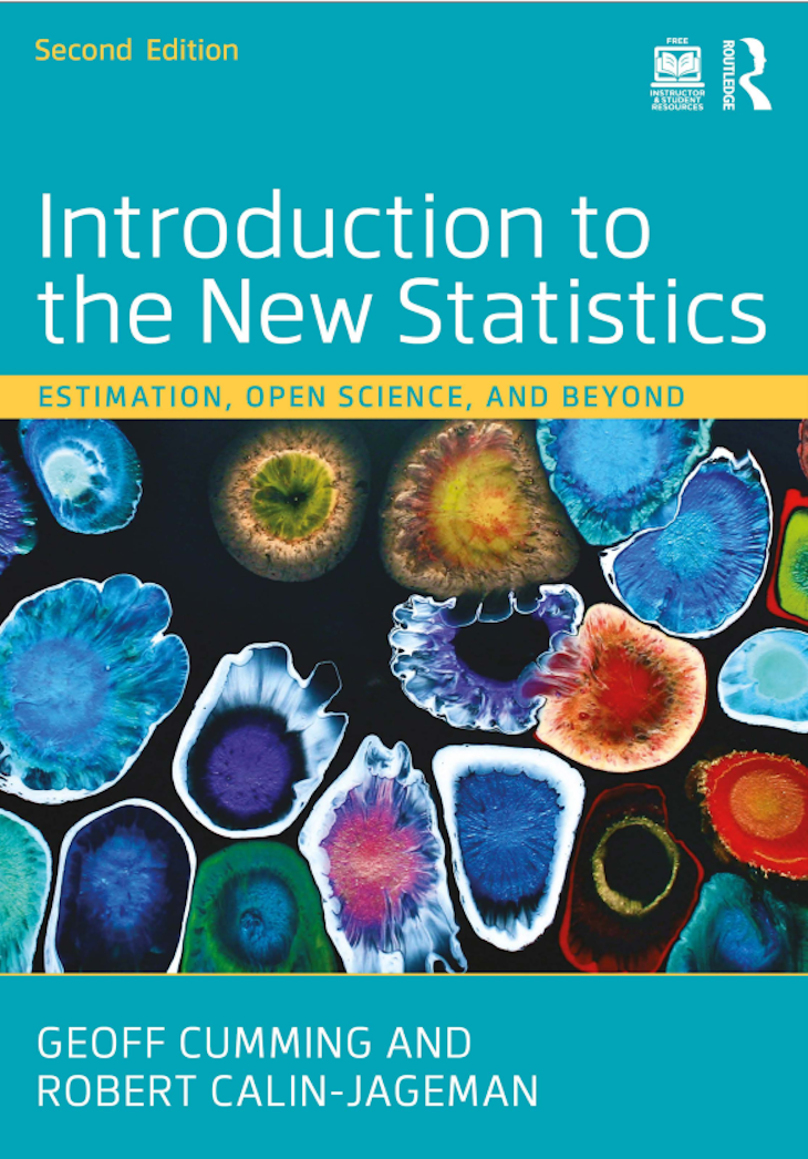image of the front cover of The New Statistics book